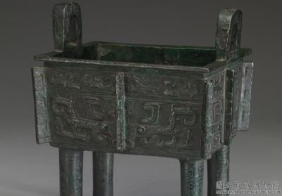 图片[2]-Ding cauldron dedicated to Father Ding, late Shang dynasty, c. 13th-11th century BCE-China Archive